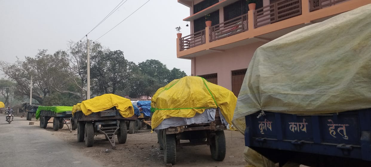 Paddy purchase stopped at PCF purchasing centers