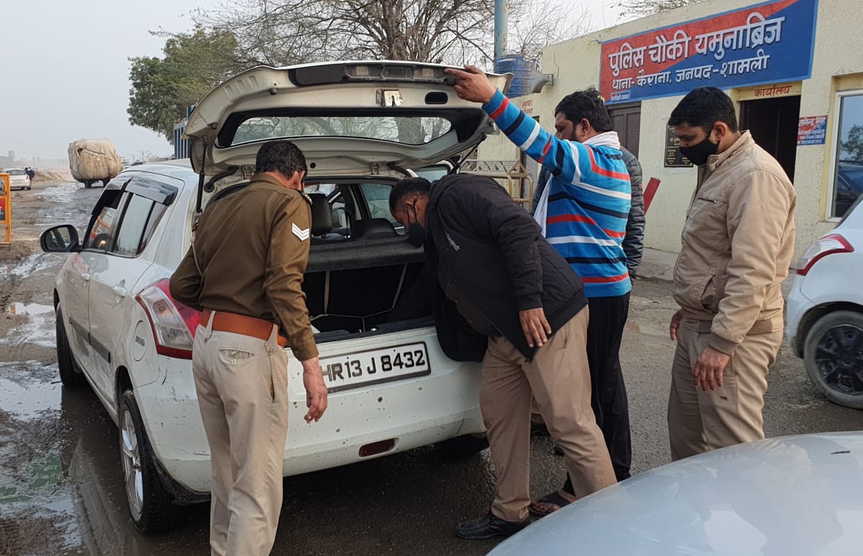 UP-Haryana border seal before polling