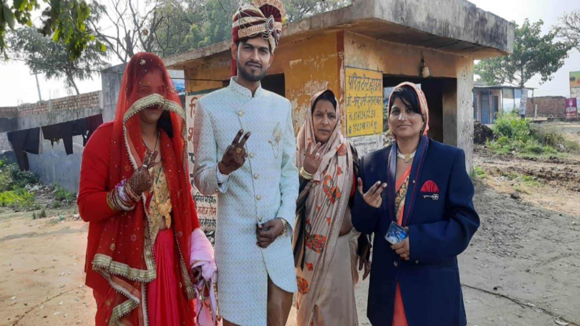 UP Election 2022 Phase-1 : There was enthusiasm among the voters and there was anger at some places during the voting in western UP and see photos