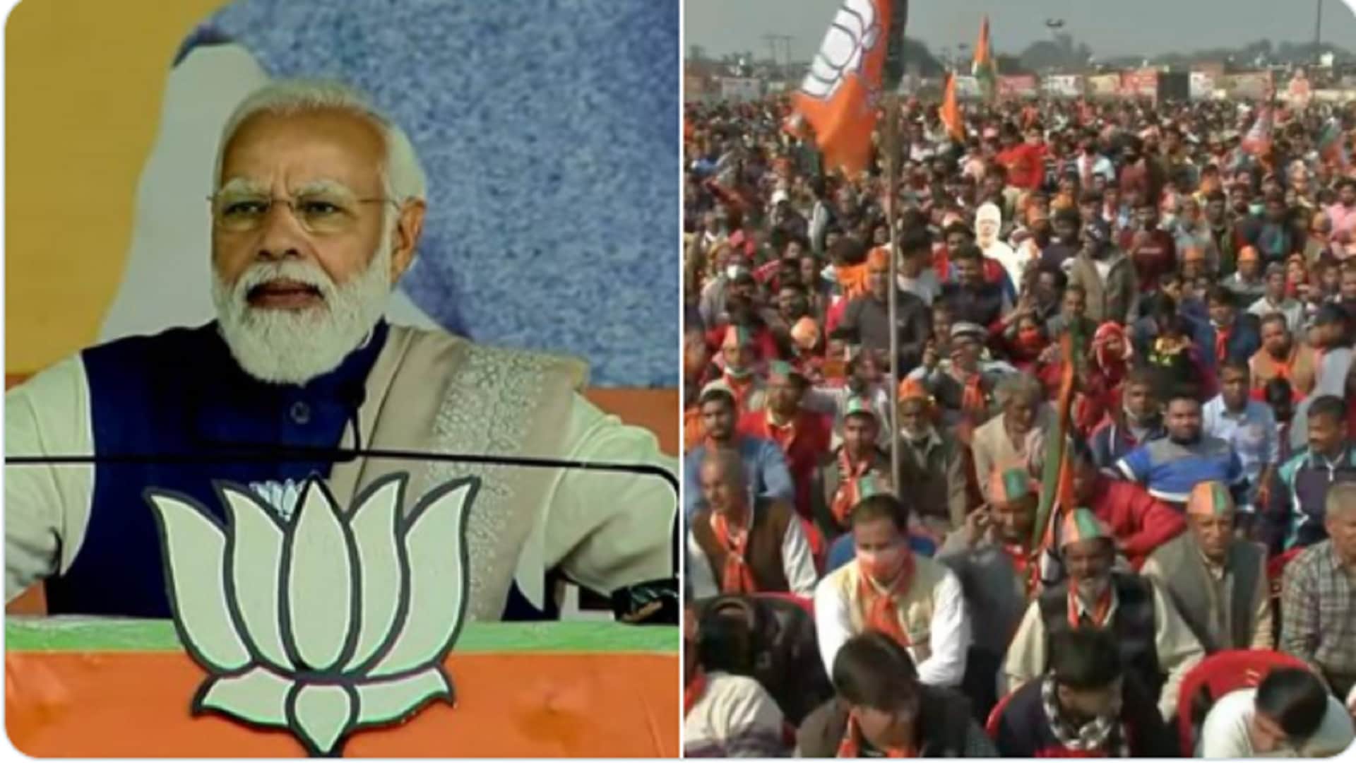 PM Modi Rally in Saharanpur: PM praises Muslim women in his speech between hijab controversy