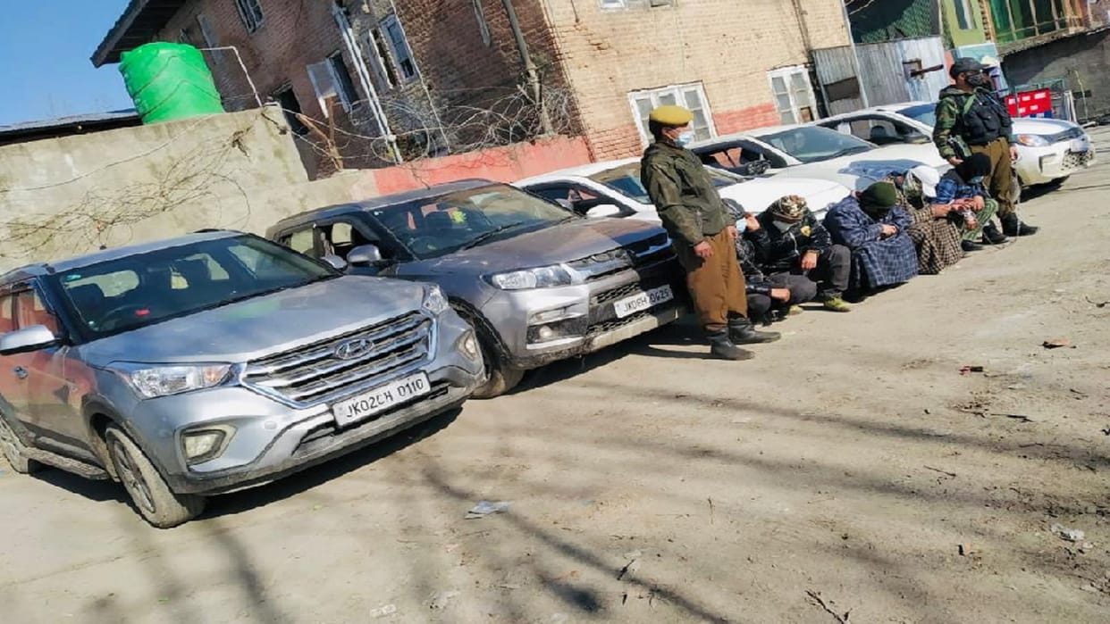 Interstate thief gang busted in Ganderbal, five arrested