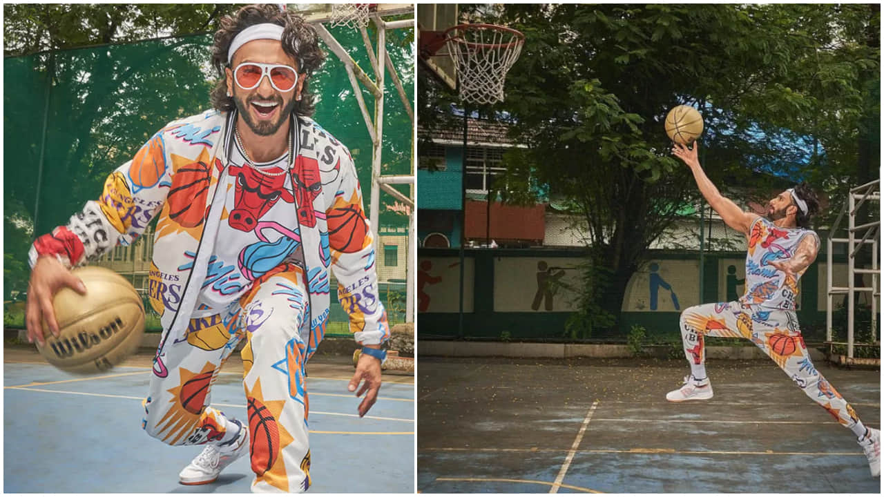 Social media: Fan made Ranveer Singh face with five different expressions on his back the surprised actor hugged him
