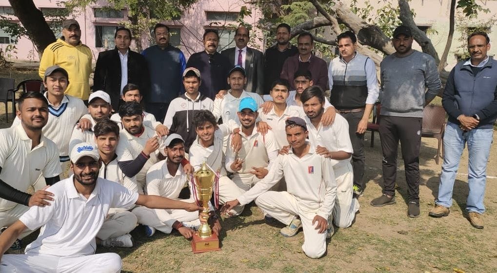 KLP College became the winner of the cricket tournament