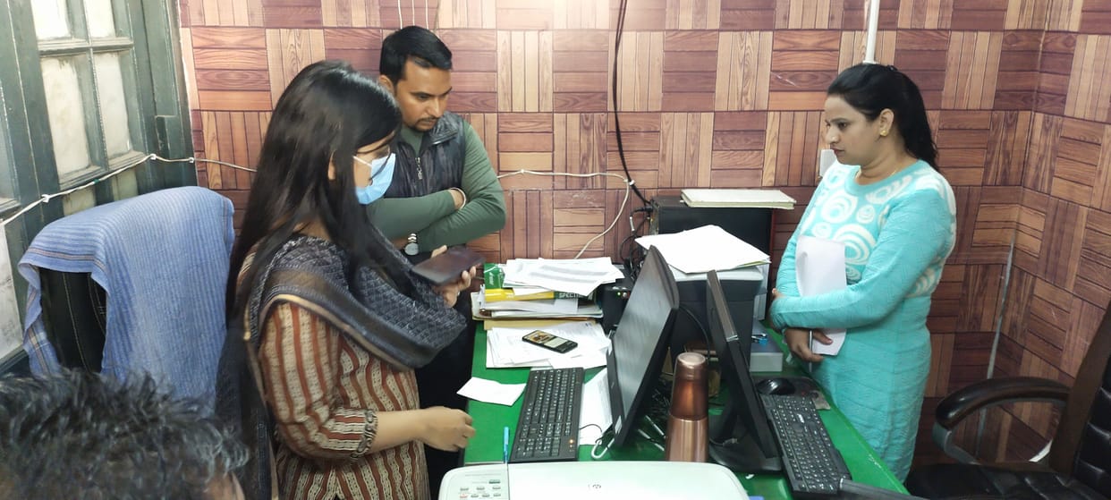 Complaints were coming regarding property tax, Municipal Commissioner did surprise inspection