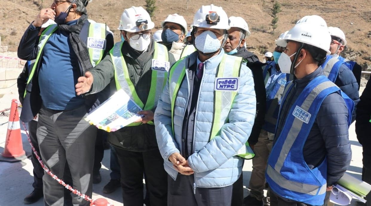 Union Power Secretary inspected NTPC