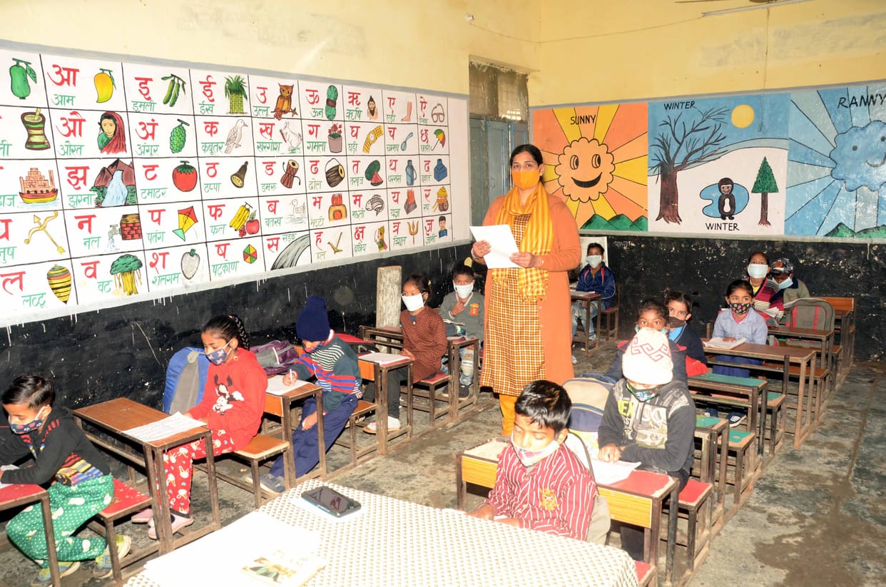 Children were excited, 70 percent attendance