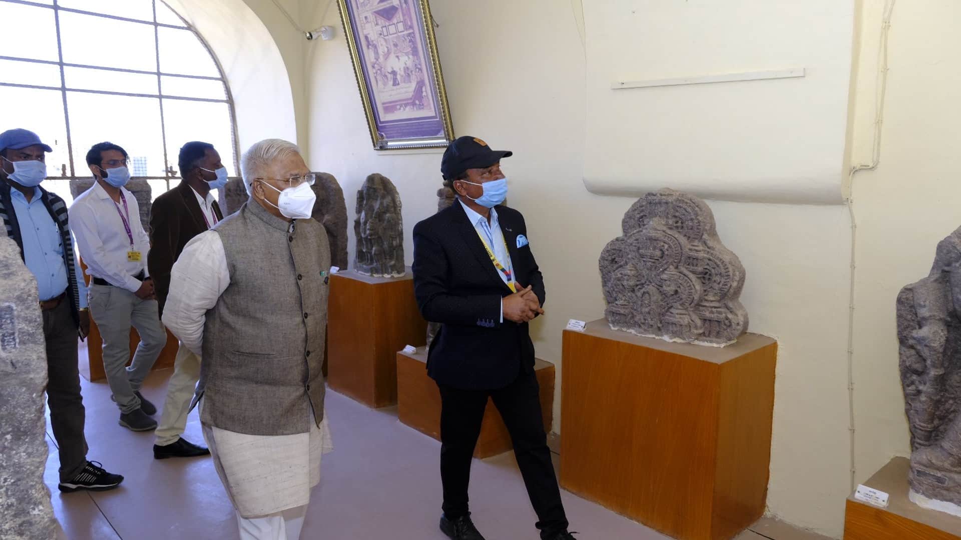 Dhar: Governor Mangubhai Patel visited the historic city of Mandu, visited the Jahaz Mahal