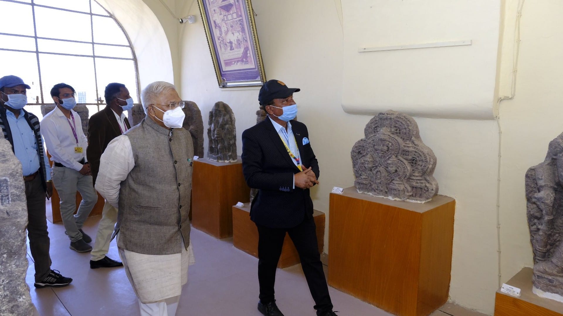 Dhar: Governor Mangubhai Patel visited the historic city of Mandu, visited the Jahaz Mahal