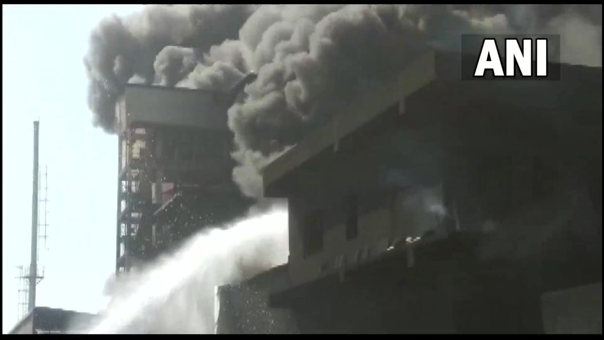 massive fire broke out in Shree Mahakali Pharma company in Ankleshwar GIDC Gujarat