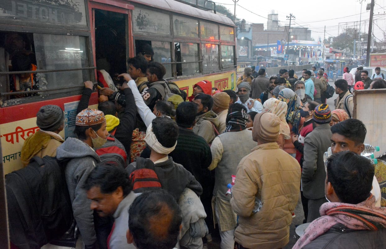 Buses shortage, passengers upset
