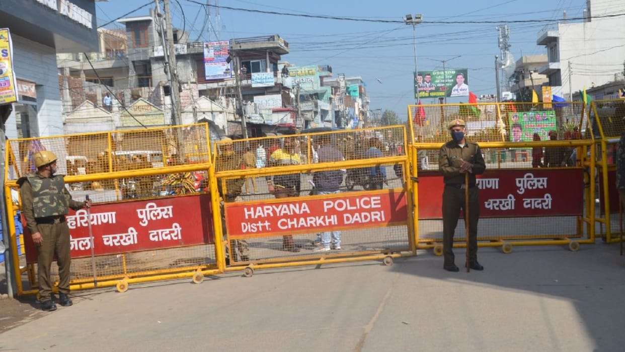 Charkhi Dadri became a cantonment on the arrival of Deputy CM