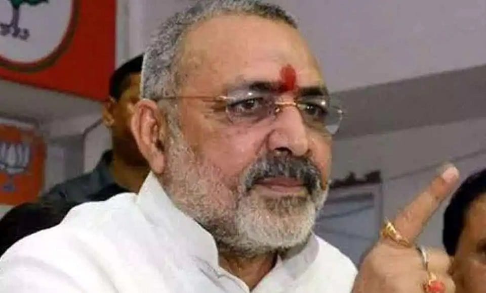 Union minister Giriraj Singh said Jahangirpuri violence showed Sanaatan social fabric under stress, NRC required