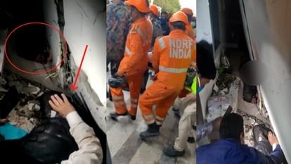 Chintels Paradiso Society: If the pillar is damaged during relief work, the tower may collapse, NDRF clarified