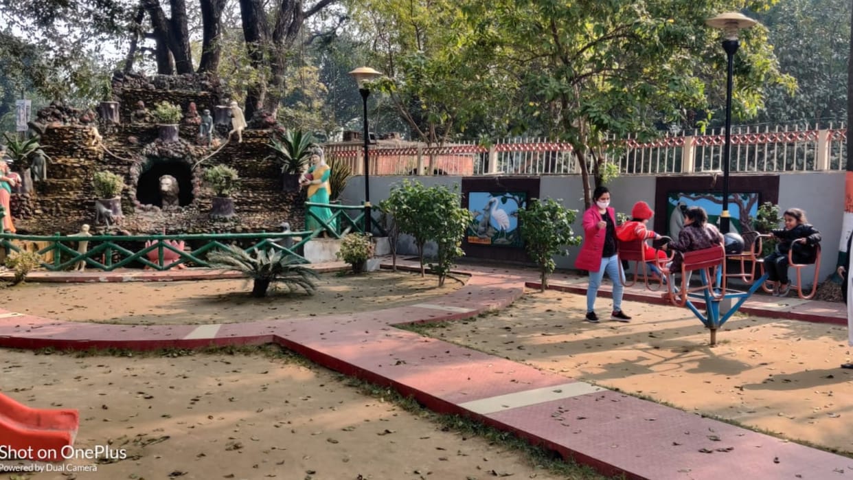 Children favorite Indira Bal Vihar Park shines again in Gorakhpur