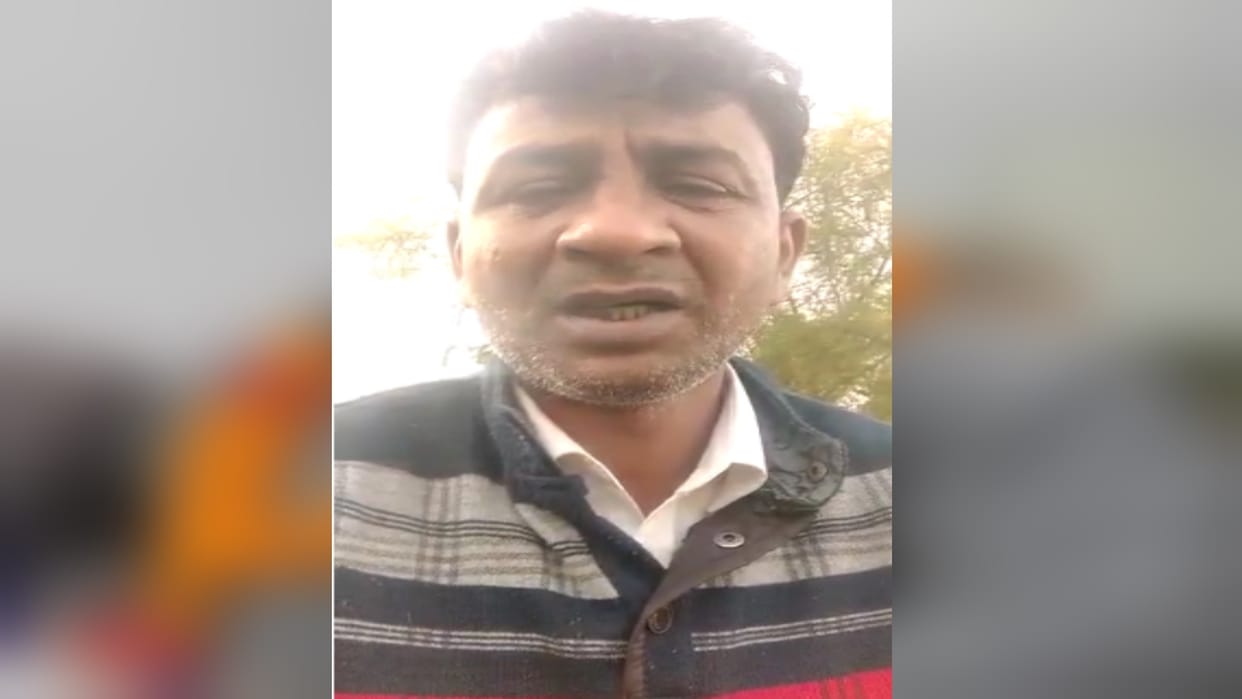 Man commits suicide after making a minute long video in jhansi