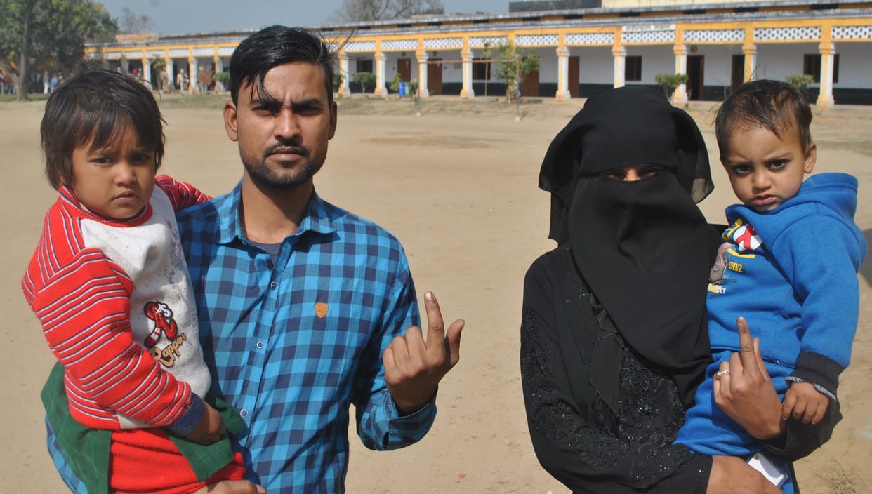 Polling at 68 polling booths in Kandhla amid tight security