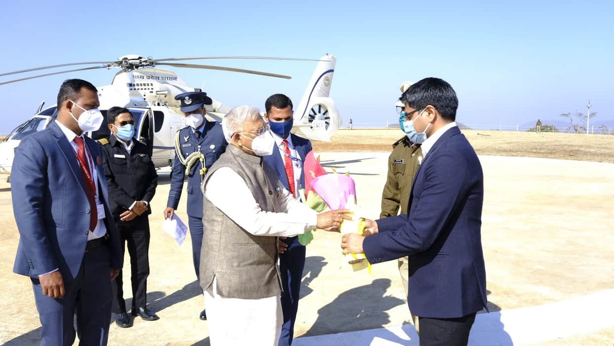 Dhar: Governor Mangubhai Patel visited the historic city of Mandu, visited the Jahaz Mahal