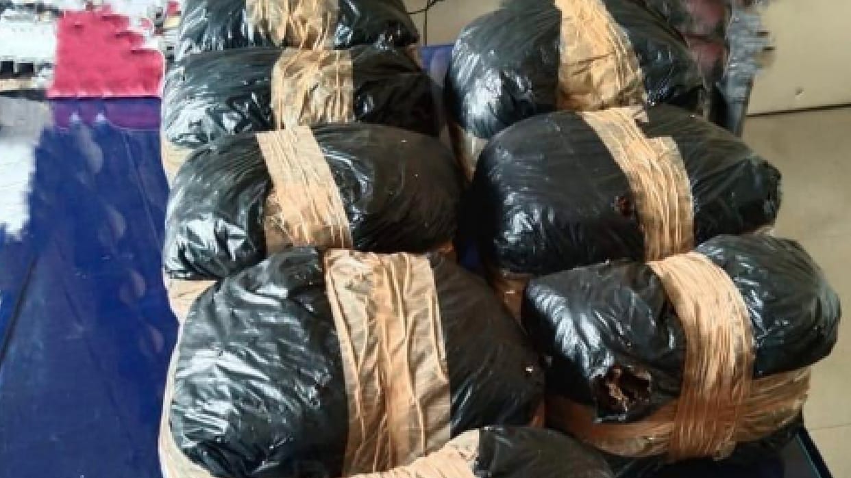 Gwalior: Arrested husband and wife who came to supply ganja from Bihar to Gwalior, more than 15 kg of ganja recovered