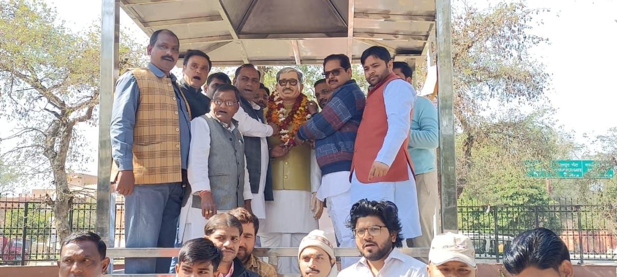Mathura: Pandit Deendayal Upadhyay was the ideal of Indian politics: Kaushik