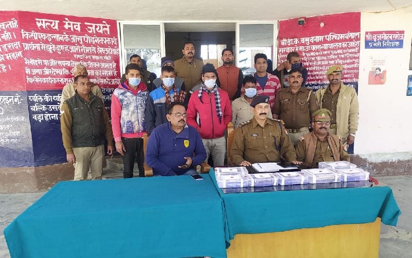 Six miscreants arrested after encounter in mau