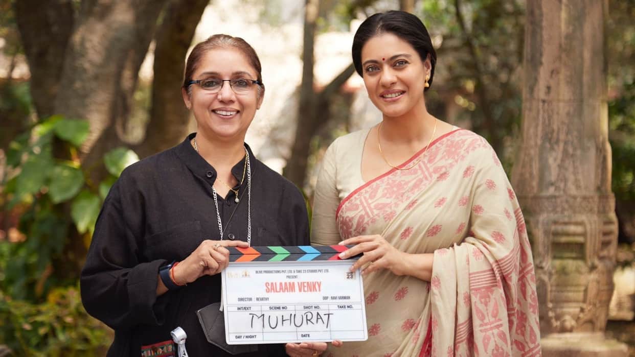 Kajol and Revathy has started shooting for her upcoming film Salaam Venky