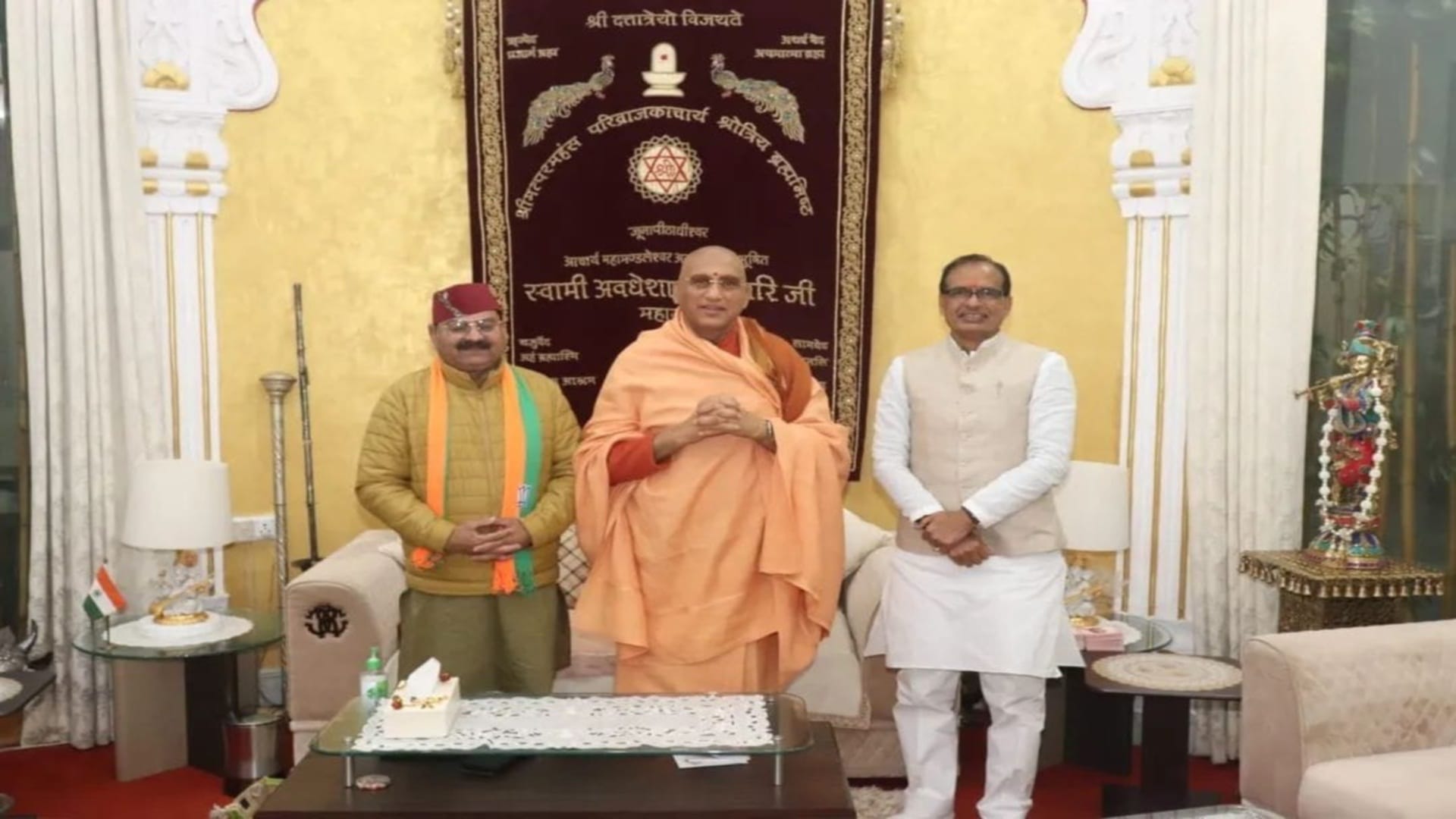 Uttarakhand Election 2022 : Shivraj Chauhan in Haridwar, Kiya Kanya worship, said- Rahul Gandhi's meeting is an entertainment public meeting