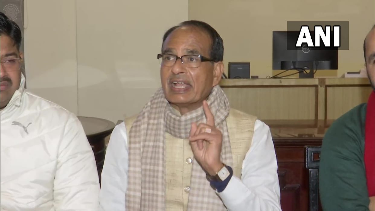 Uttarakhand Election 2022 : mp cm shivraj singh chauhan targeted congress