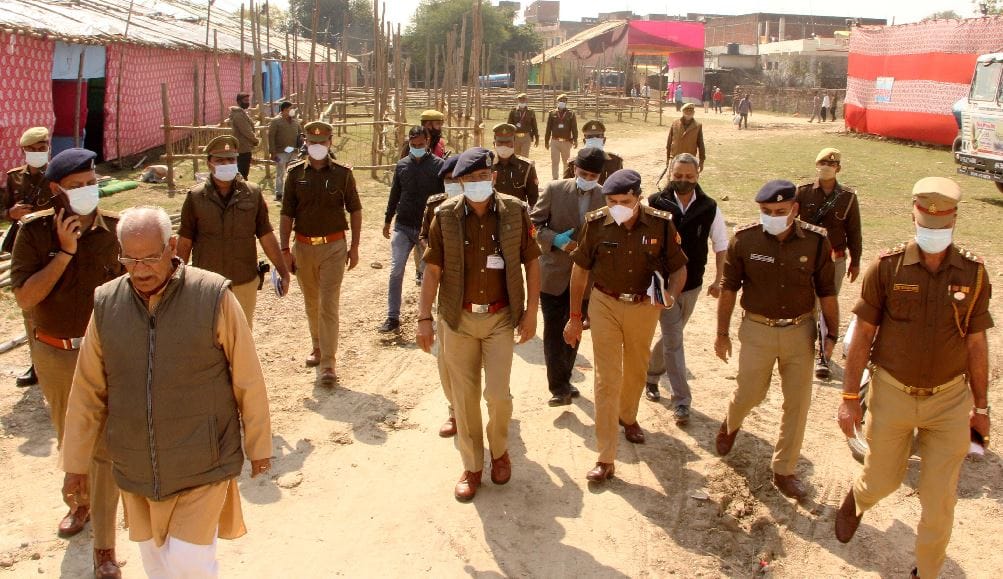 Sant Ravidas Jayanti 2022 Drone cameras will monitor the Seregovardhan Mela area complex