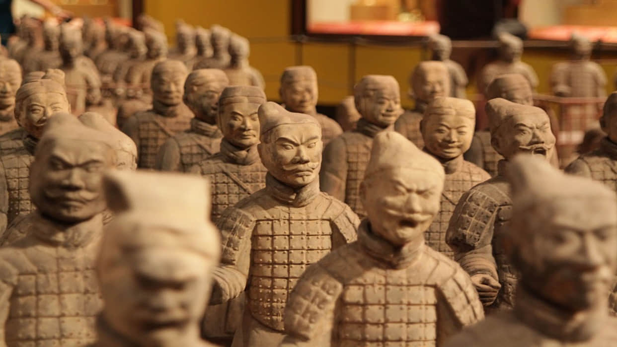 who is terracotta warriors discovered in pit around secret tomb of china discussion in the world