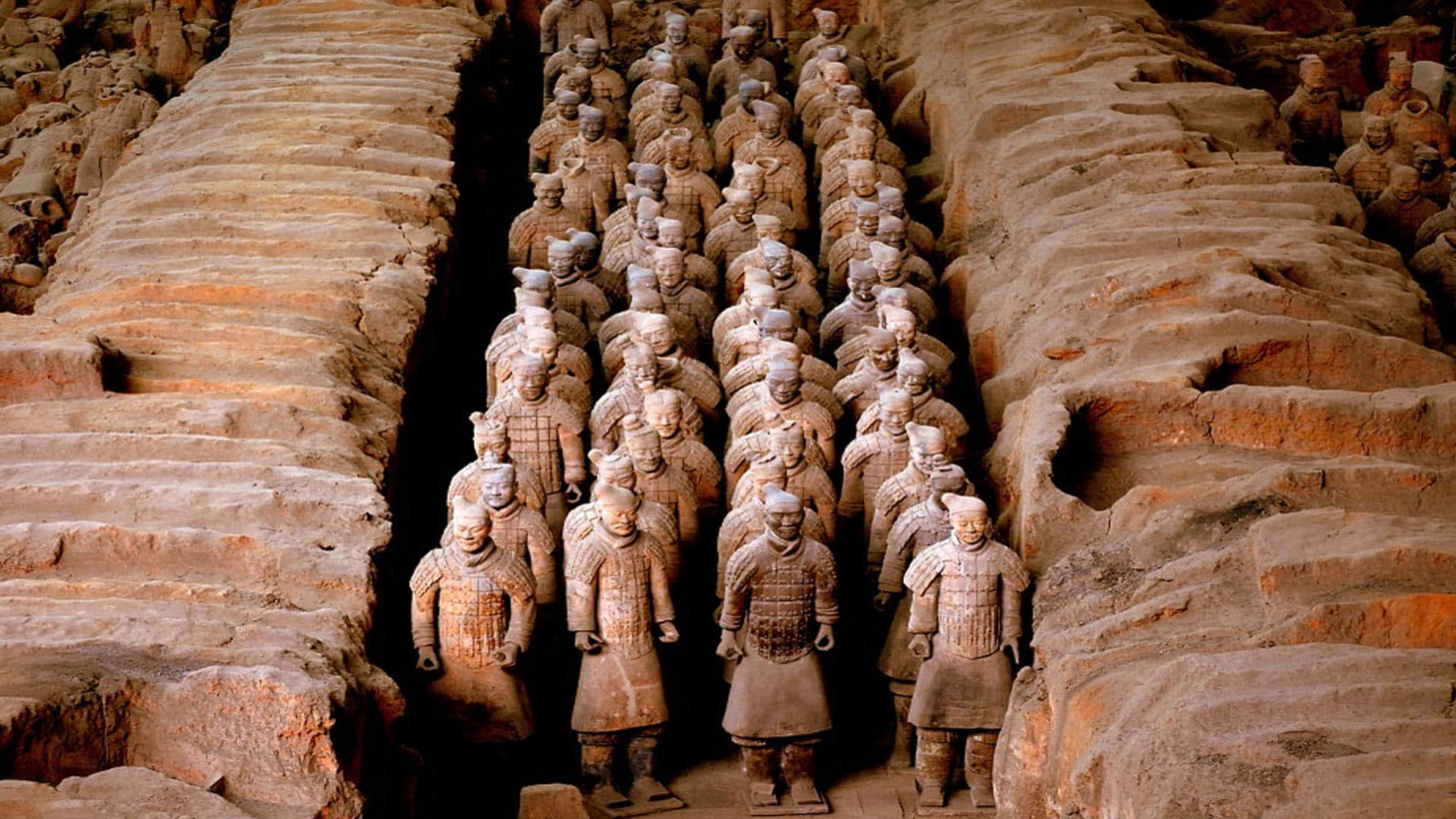 who is terracotta warriors discovered in pit around secret tomb of china discussion in the world