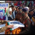 Prayagraj News :  शहीद मनीष पांडेय को अंतिम विदाई दी गई।
