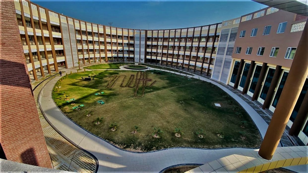 Preparation: The building of NIFT in Sector-23, built with Rs.94.72 crore, will be decorated with furniture worth Rs.8 crore.