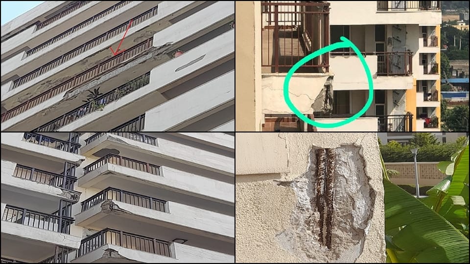 gurugram chintels paradiso cracks in three more towers of the society