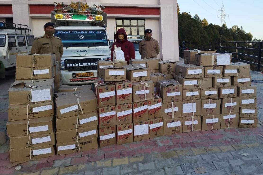 Liquor Seized In Danya