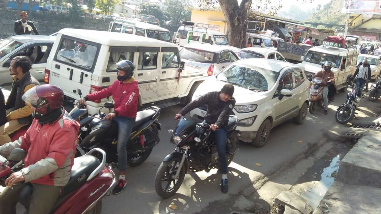 Jam At Pindari Road