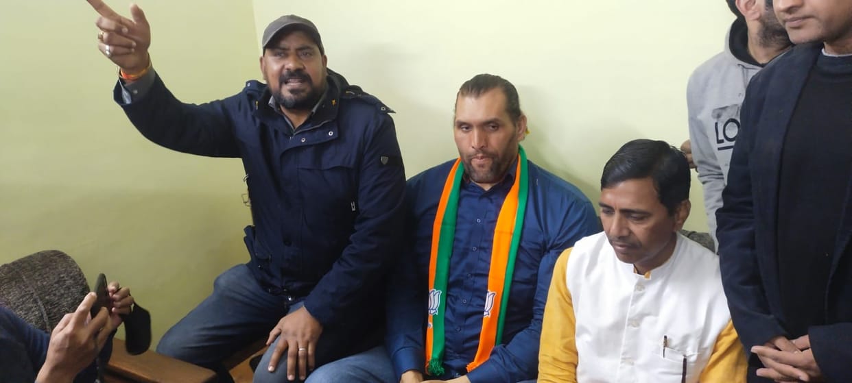Joined BJP after being influenced by PM: Khali, Kurukshetra