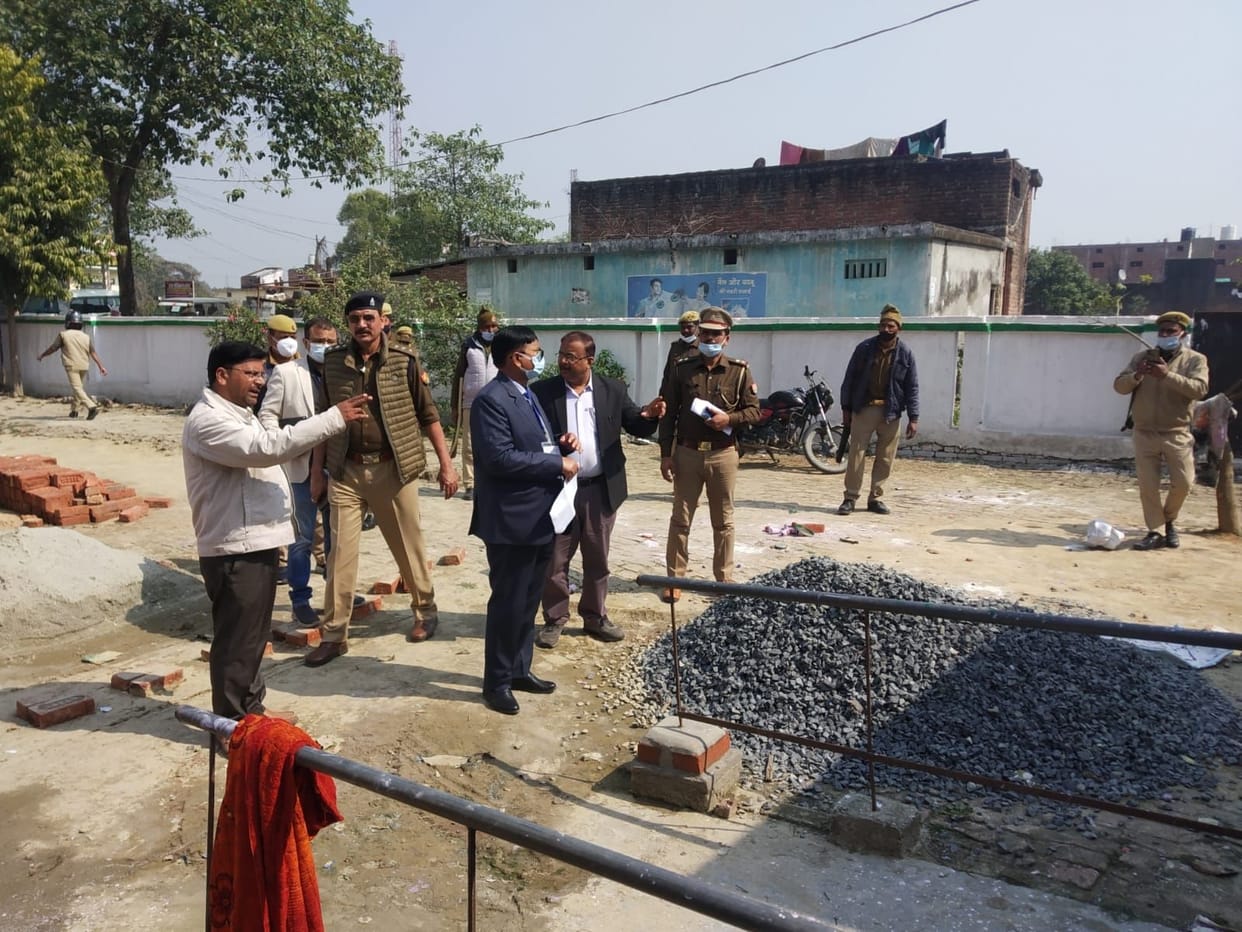 inspection of booth