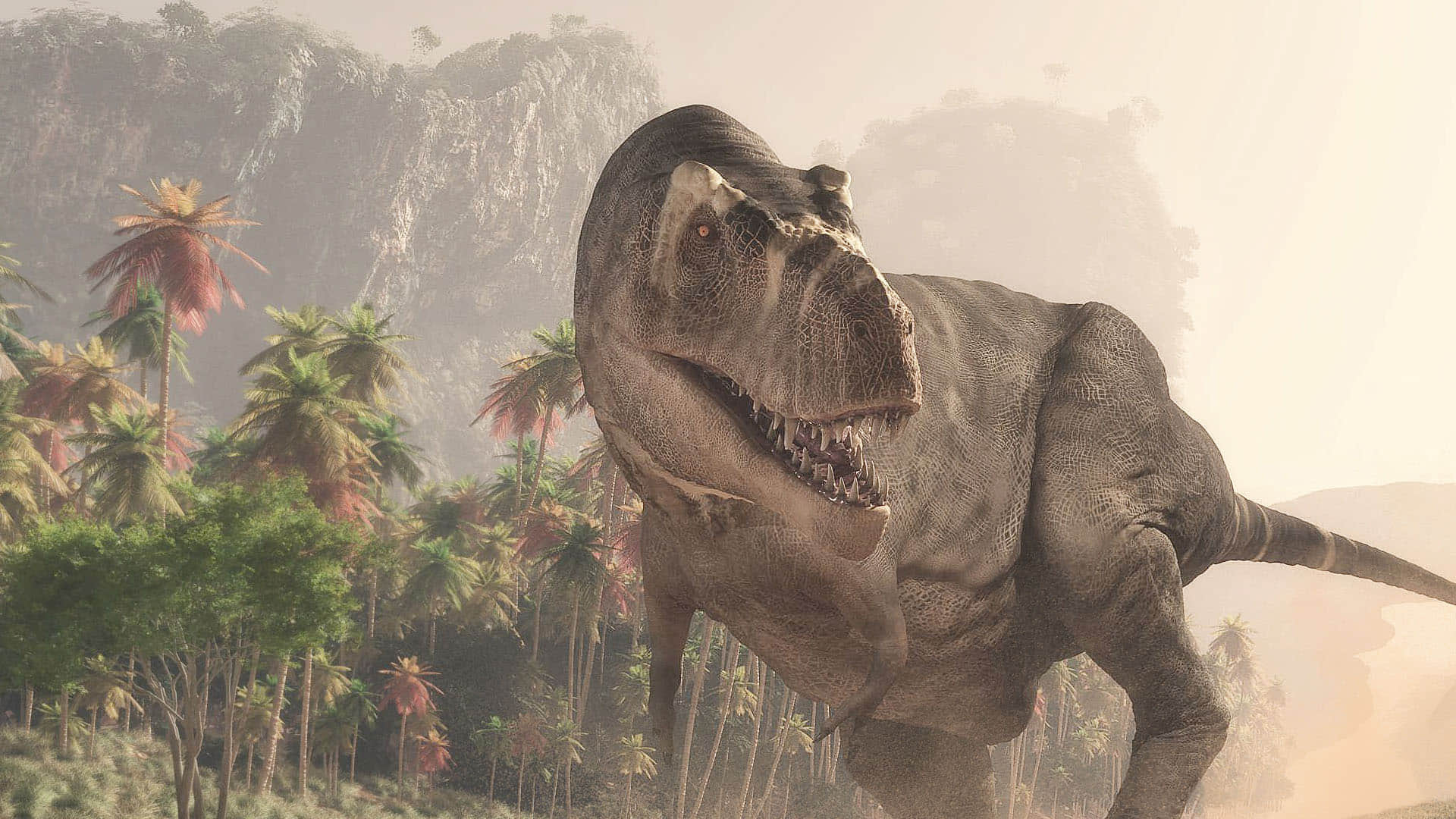 Cold and cough of crores years dinosaur suffered coughing sneezing fever respiratory infection