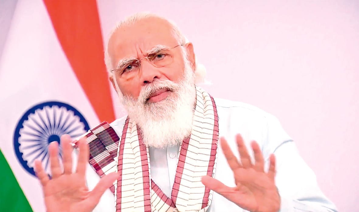 PM said in virtual rally- Bareilly got relief from repeated riots