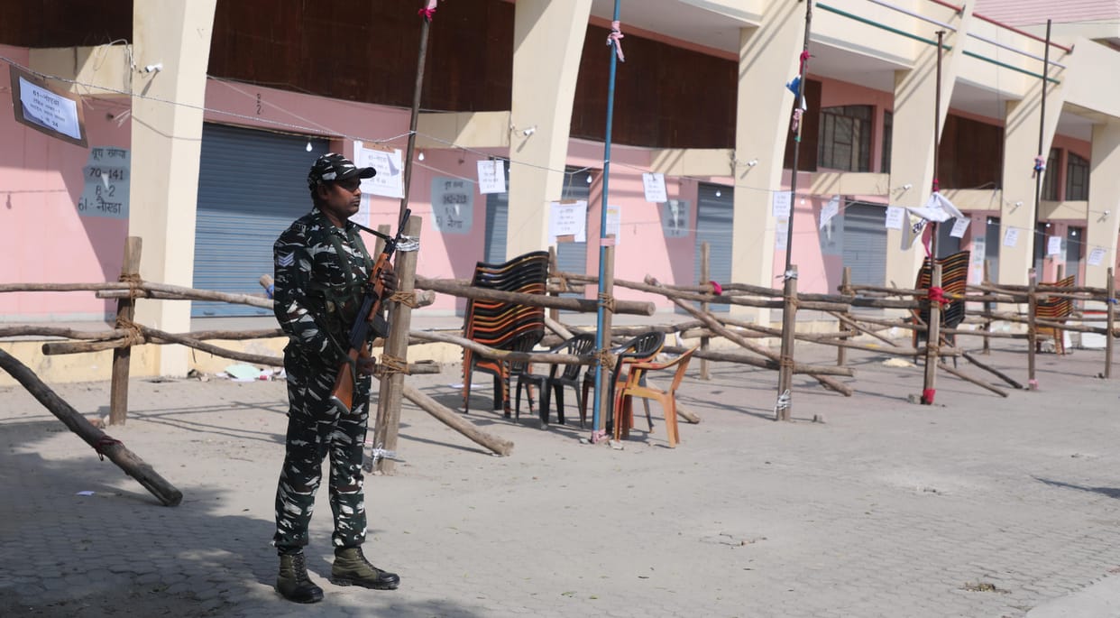 Candidate supporters will also be deployed for the security of the strong room