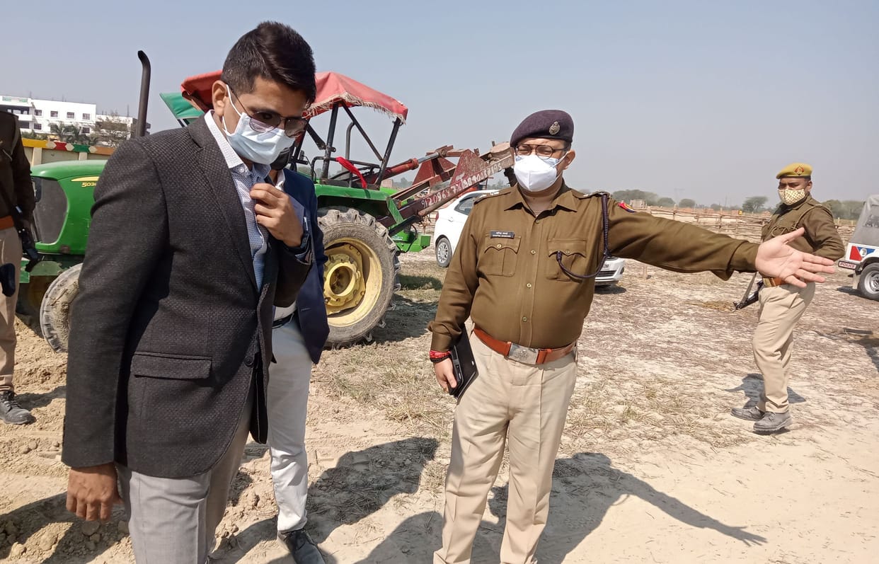 Kanpur Dehat : SPG camps, helipad will be built 100 meters away from PM Modi's platform
