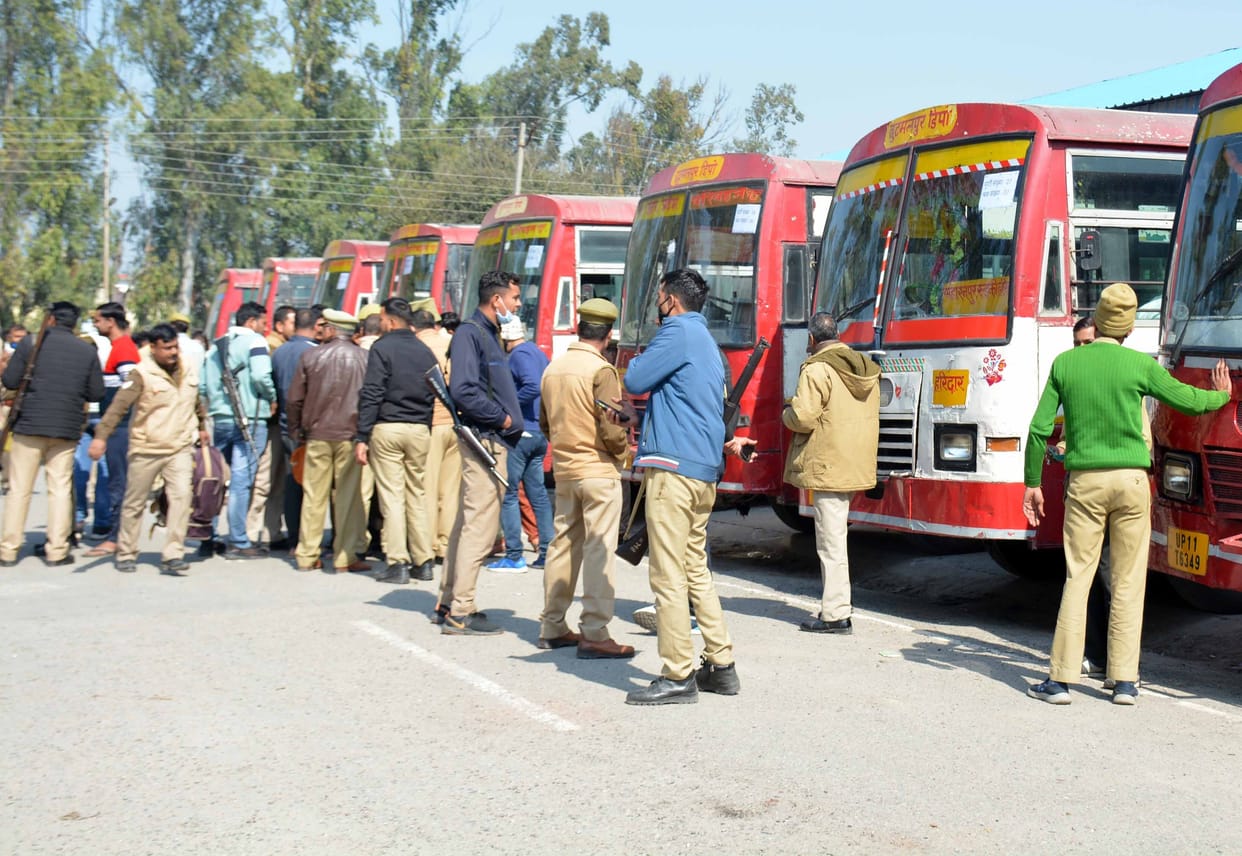 The work of depositing EVMs in the strong room lasted for 9 hours