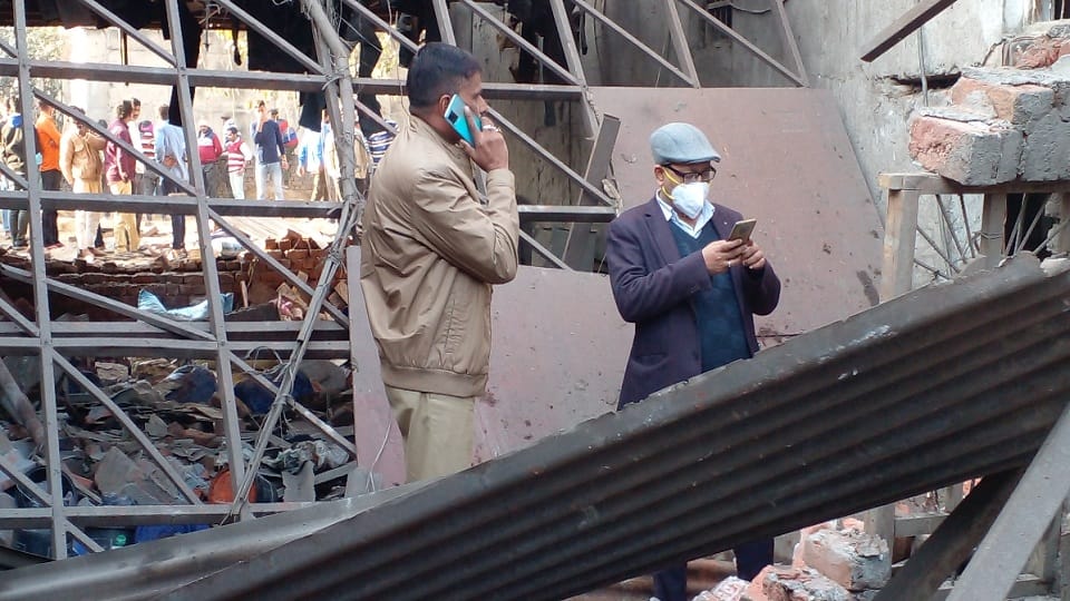 two people died due to boiler explosion of factory in sikandrabad bulandshahr rescue operation continues