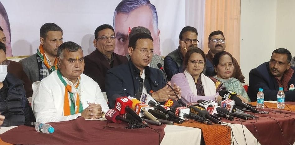 BJP pushed Haridwar into a trough of drugs: Surjewala