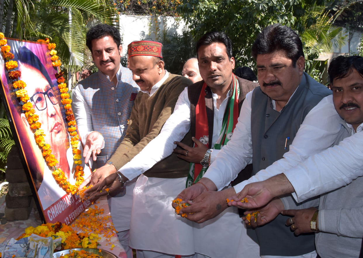 Chaudhary Ajit Singh remembered on his birth anniversary