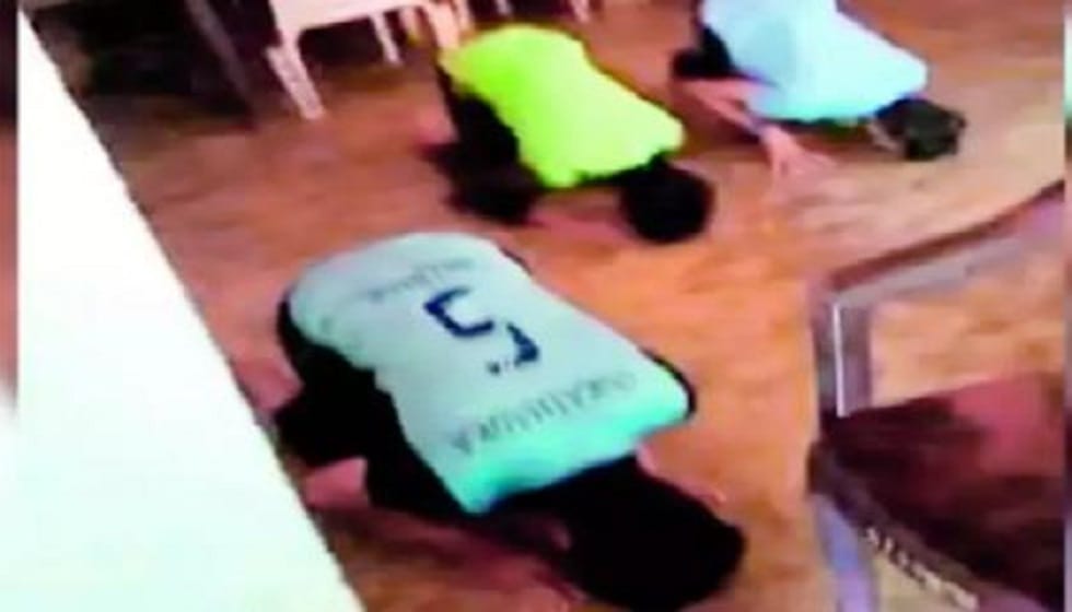 Amidst hijab controversy video gets viral of offering Namaz in government school of Karnataka