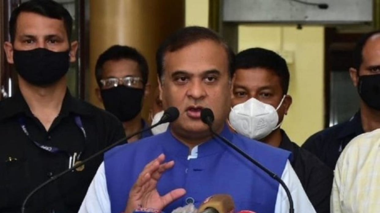 NSUI protests against Assam CM Himanta Biswa Sarma ON deplorable remark against Rahul Gandhi