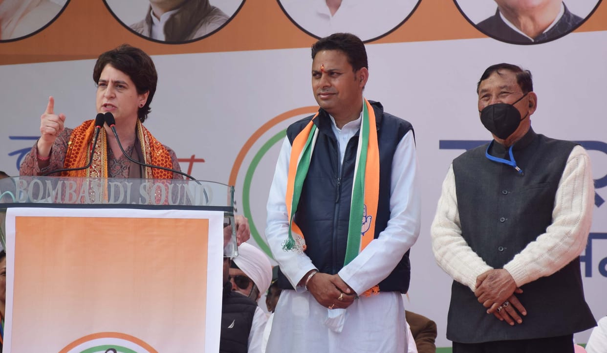 up election 2022 Congress General Secretary Priyanka Gandhi addressed congress pratigya virtual rally said BJP policies increased unemployment