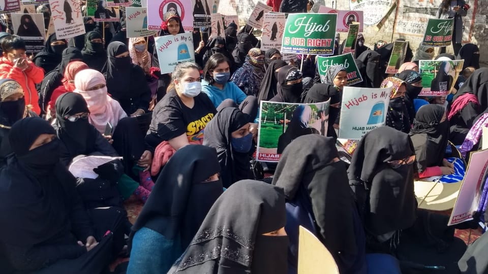 Hijab March by Muslim Women in Ludhiana