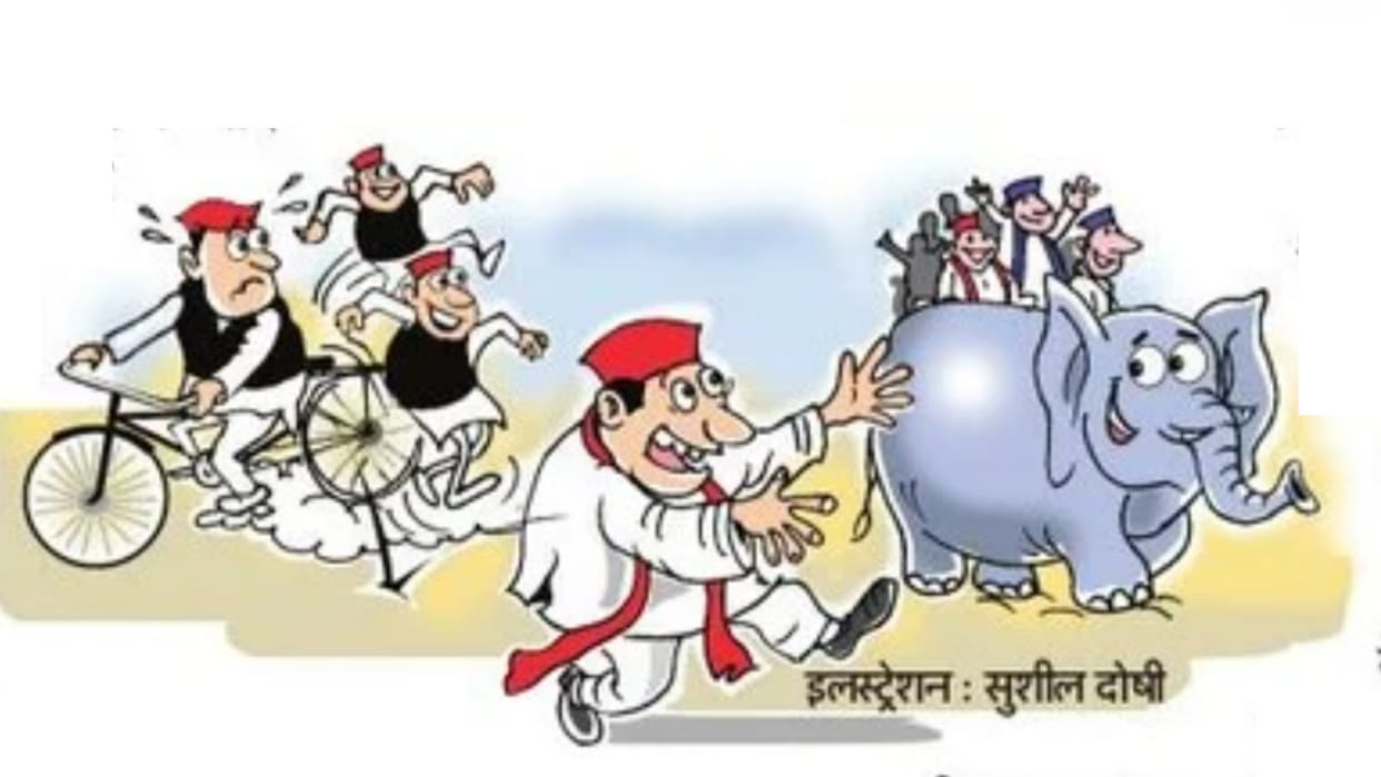 BSP is the first choice of leaders who are leaving Samajwadi Party.